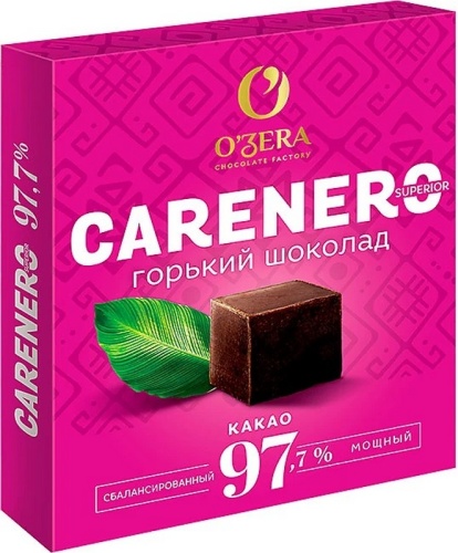 Шоколад O`Zera Carenero Superior 97,7% 90г