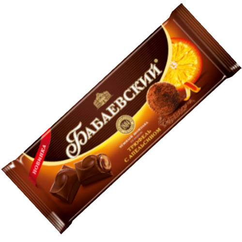 Шоколад Бабаевский Трюфель с апельсином 170г Шоколад Бабаевский Трюфель с апельсином 170г
