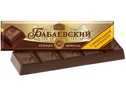 Бабаевский батончик с шоколадной начинкой 50г Бабаевский батончик с шоколадной начинкой 50г