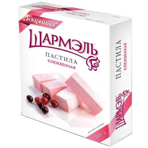 Шармэль пастила клюквенная 221г Шармэль пастила клюквенная 221г