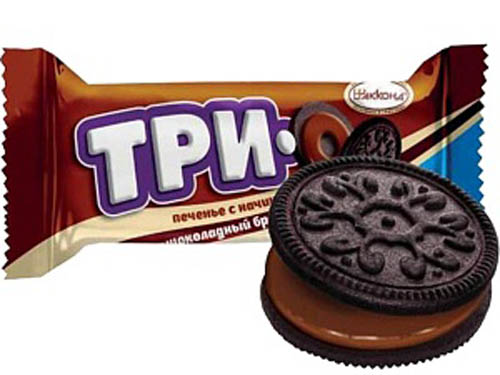 Три-О печенье шоколадный брауни 65г фото 2 Три-О печенье шоколадный брауни 65г фото 2