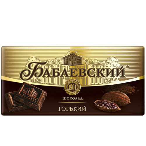 Шоколад Бабаевский горький 90г Шоколад Бабаевский горький 90г