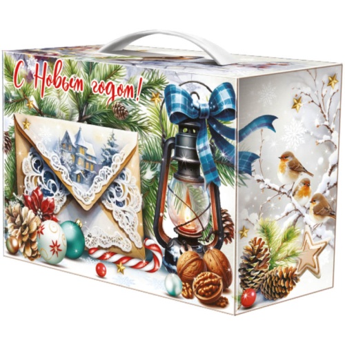 №141у Упаковка Посылка Натюрморт (плотный картон) 1700г