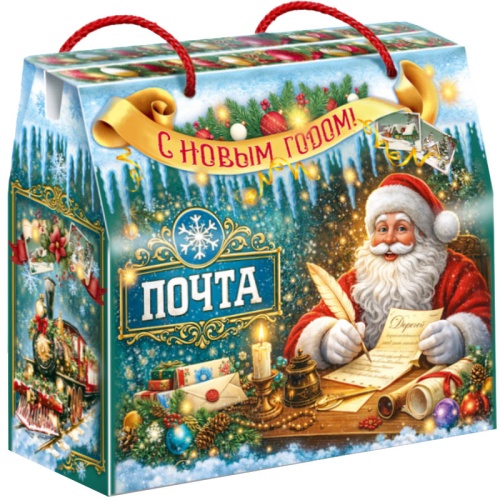 №226у Упаковка Почта чудес (плотный картон) 1200г