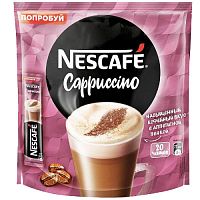 №376ч Напиток кофейный Nescafe Капучино 18г*20шт.