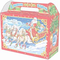 №113у Упаковка Чудо-сани (плотный картон) 1500г