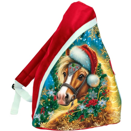 №582 Сумка-рюкзак Рябинка красный 2000г