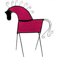 №813 Талисман 2026: Огненный мезенский конь