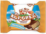 Коровка вафельная молочная Коровка вафельная молочная