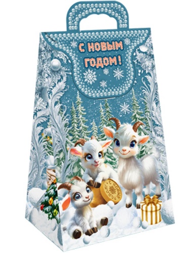 №061у Упаковка Сумочка Жемчужная (картон) 700г №061у Упаковка Сумочка Жемчужная (картон) 700г