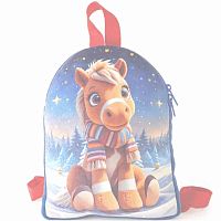 №584у Упаковка Рюкзак велюровый Шарфик 1200г