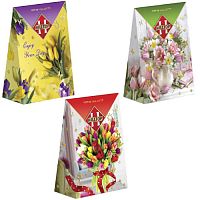 №463ч Чай Hilltop Картонный треугольник "Цейлонское утро" Микс 50г
