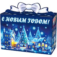 №114у Упаковка Зимняя ночь (плотный картон) 1500г