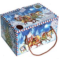 №151у Упаковка Посылка Тройка (плотный картон) 1000г