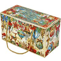 №363у Упаковка Посылка Украшения (картон премиум) 2200г