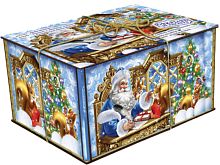 №625у Упаковка Посылка Морозко (дерево) 2000г