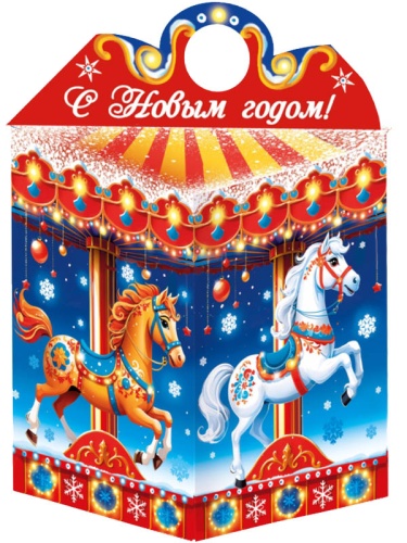 №162у Упаковка Карусель (картон) 1000г №162у Упаковка Карусель (картон) 1000г