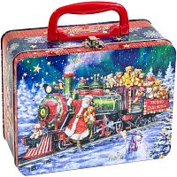 №203у Упаковка Чемодан Паровоз (жесть) 900г