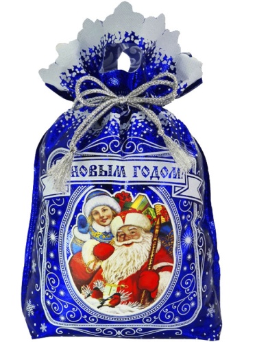 №567у Упаковка Мешок Скоро будем синий 1200г