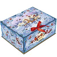 №616у Упаковка Шкатулка Тройка (дерево) 1000г