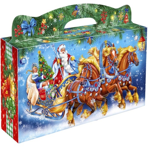 №799у Упаковка Золотые гривы (плотный картон) 2500г