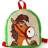 №587у Упаковка Рюкзак велюровый Сивка 1400г