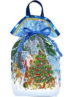 №565 Мешок Праздник синий 500г