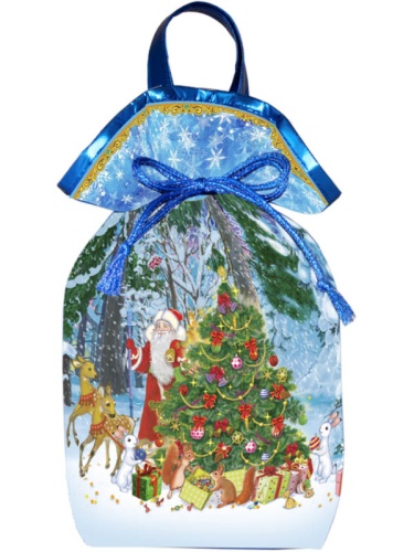 №565 Мешок Праздник синий 500г