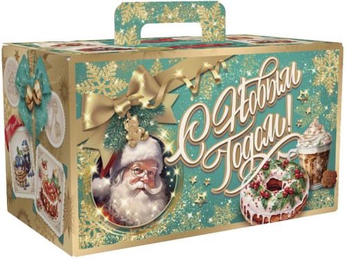 №654 Посылка Вкусная (картон премиум) 900г