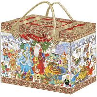 №678у Упаковка Народный праздник (картон премиум) 1200г