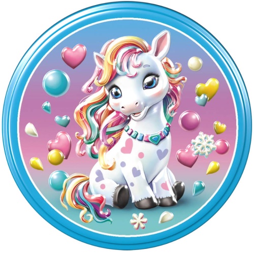 №803 Магнит Зефирка (жесть с конгревом) 