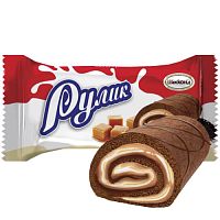 Рулик карамелизированное молоко неглазированный