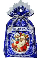 №518у Упаковка Мешок Скоро будем синий 1200г