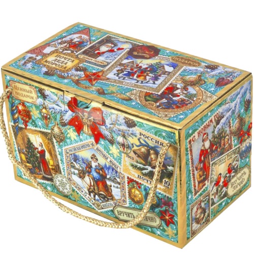 №393 Посылка Новогоднее настроение (картон премиум) 900г