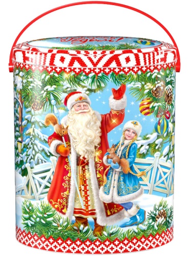 №744у Упаковка Зимнее торжество (жесть) 1000г №744у Упаковка Зимнее торжество (жесть) 1000г