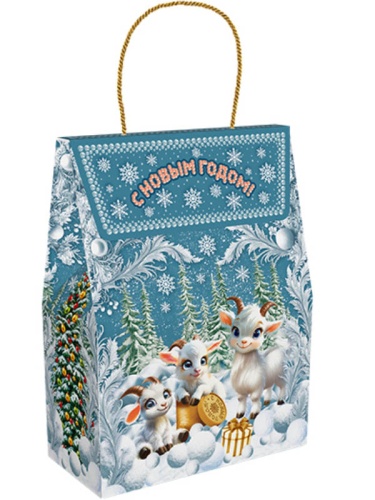 №229у Упаковка Снежные козлята (плотный картон) 1300г №229у Упаковка Снежные козлята (плотный картон) 1300г