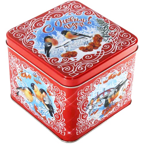 №266 Снегири (жесть) 600г №266 Снегири (жесть) 600г