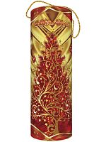 №723 Туба Большая шёлковая красная 1200г