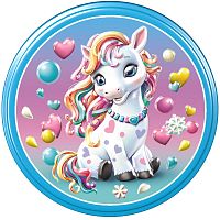 №803 Магнит Зефирка (жесть с конгревом) 