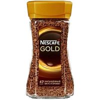 №113ч Кофе Nescafe Gold 95г (стекло)