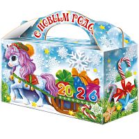 №121у Упаковка Саночки (плотный картон) 1000г