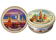 Печенье сдобное в сахарной обсыпке "Москва" 400г (ж/б)