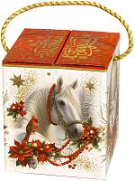 №185 Зимняя красавица (плотный картон) 900г