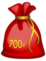 Наполнение подарка 700 грамм