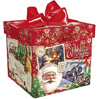 №659у Упаковка Куб Экспресс (картон премиум) 1200г