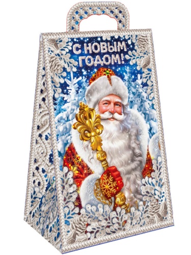 №062у Упаковка Сумочка Ажурная (картон) 700г №062у Упаковка Сумочка Ажурная (картон) 700г