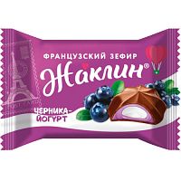Жаклин Французский зефир черника-йогурт в шоколаде