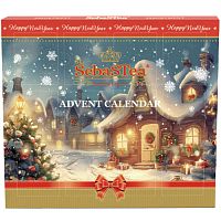 №516ч Чай SebasTea Advent Calendar 2025 Vol№2 Ассорти (24 пак.) Домики 38г
