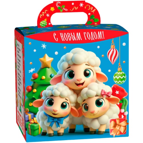 №108у Упаковка Три овечки синий (картон) 400г №108у Упаковка Три овечки синий (картон) 400г