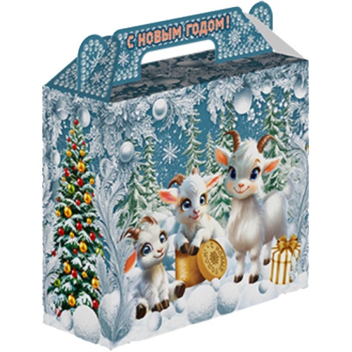 №076у Упаковка Козлятки (картон) 700г №076у Упаковка Козлятки (картон) 700г